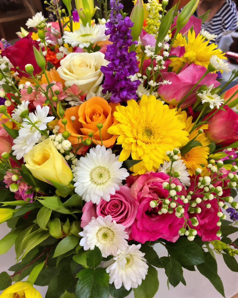 Colourful bouquet of flowers for no special reason.