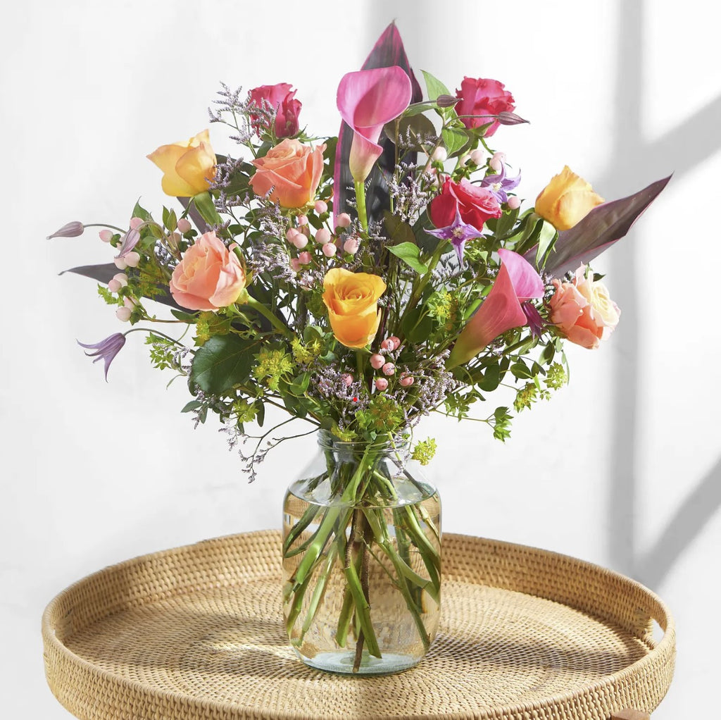 Meadow Medley Bouquet With Vase